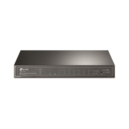 TP-Link TL-SG2210P 8-Port Gigabit PoE+ Smart Switch | 61W | 2 SFP
