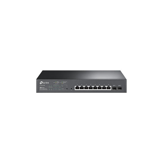 TP-Link TL-SG2210MP 10-Port Gigabit PoE+ Smart Switch | 150W | 2 SFP | Omada SDN